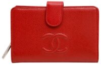 Caviar leather wallet