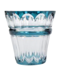 1950's Clear Cut Crystal Vase