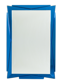 Striking wall mirror